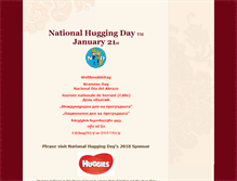 Tablet Screenshot of nationalhuggingday.com